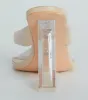Chic Mode Thong Strap Cutout Clear Wedges sold by Windsor