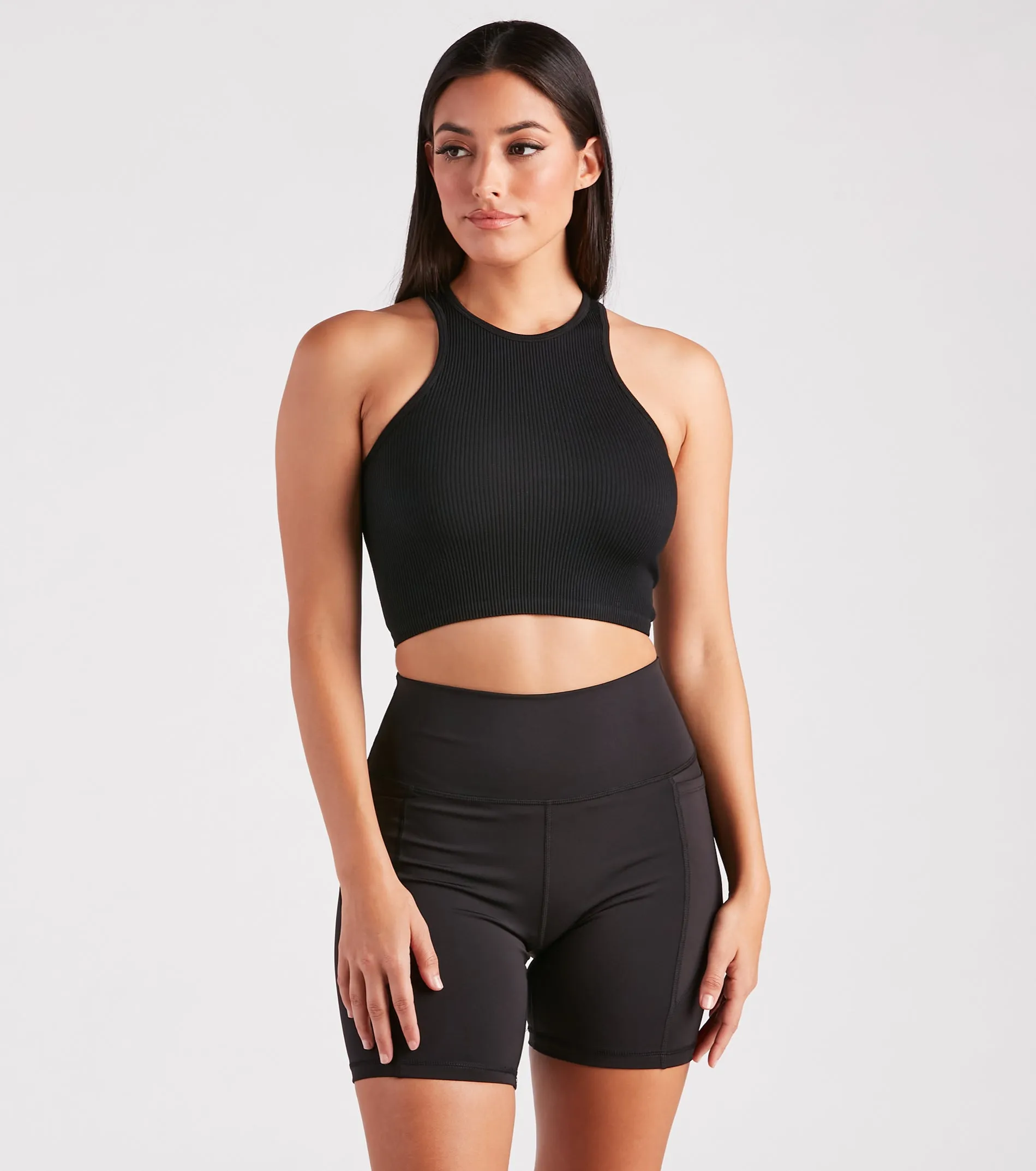 CLEARANCE - Keep It Casual Seamless Halter Tank Top sold by Windsor