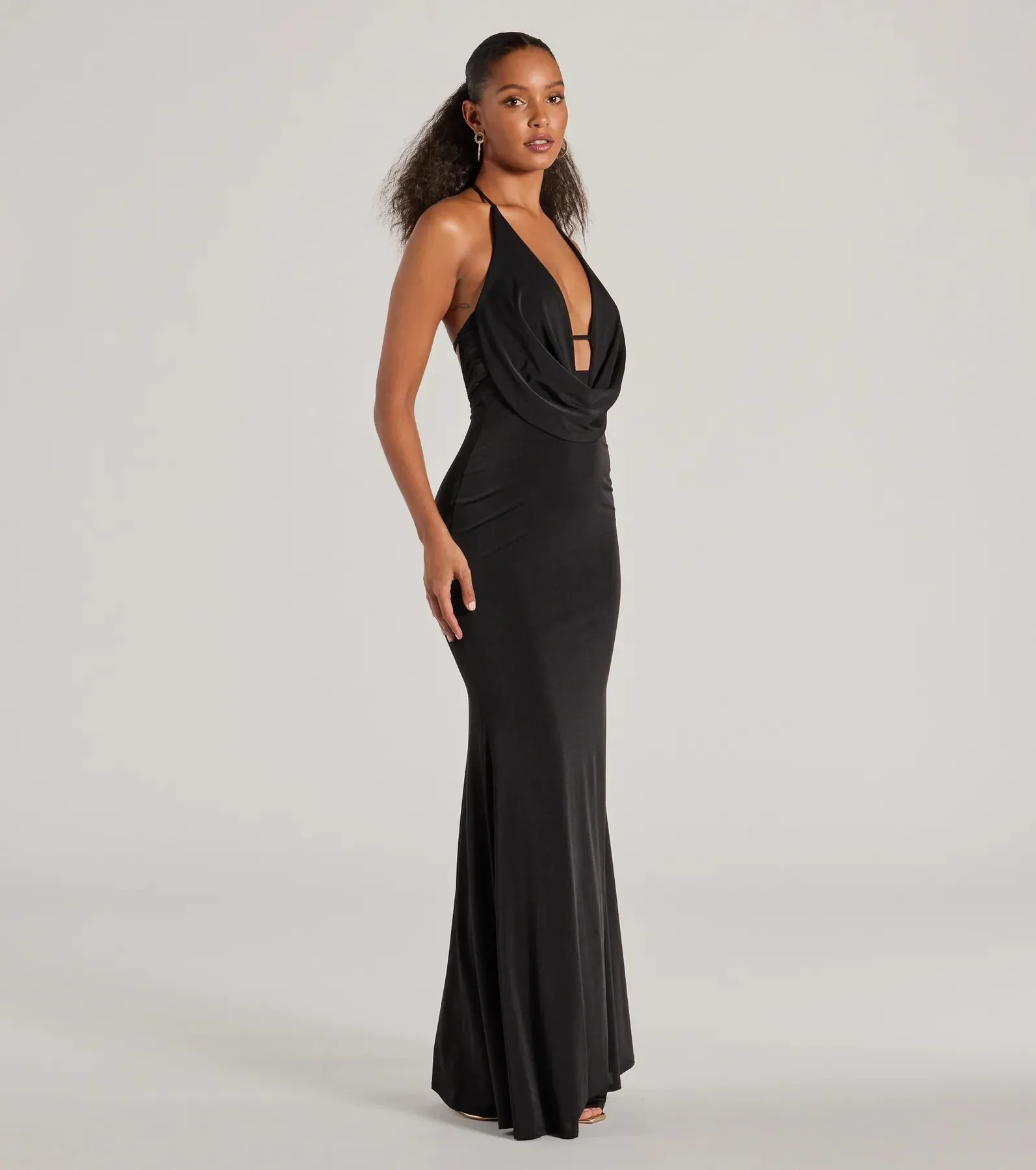 Katherine Halter Open Back Mermaid Formal Dress sold by Windsor product image thumbnail 4
