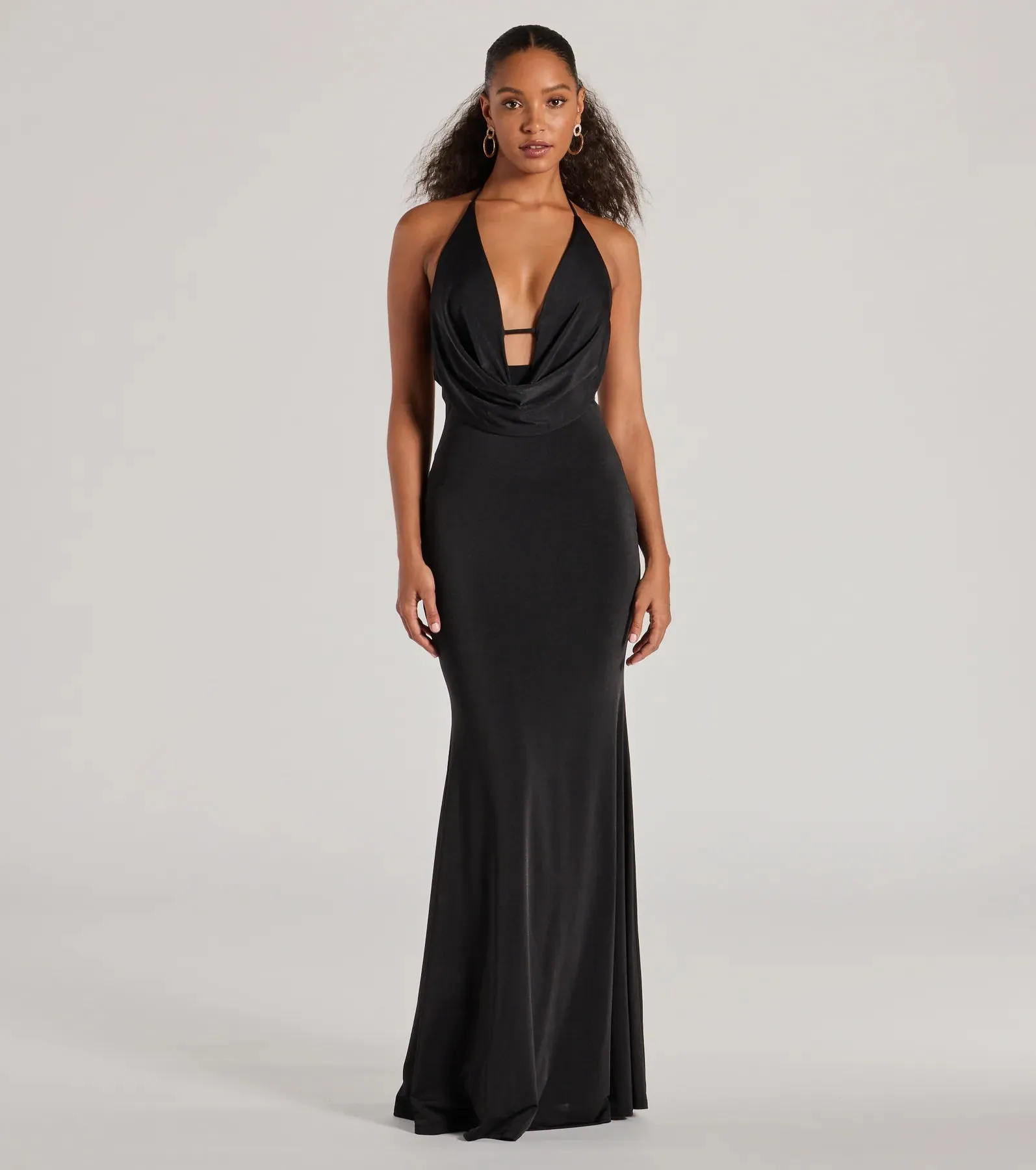 Katherine Halter Open Back Mermaid Formal Dress sold by Windsor