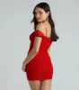 Heart For Bling Rhinestone Strap Mini Dress sold by Windsor