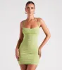 Senorita Mesh Strappy Mini Dress sold by Windsor