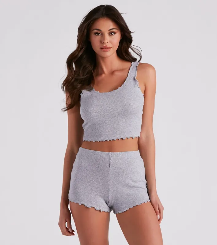 Chill Mode Pajama Top And Shorts Set sold by Windsor