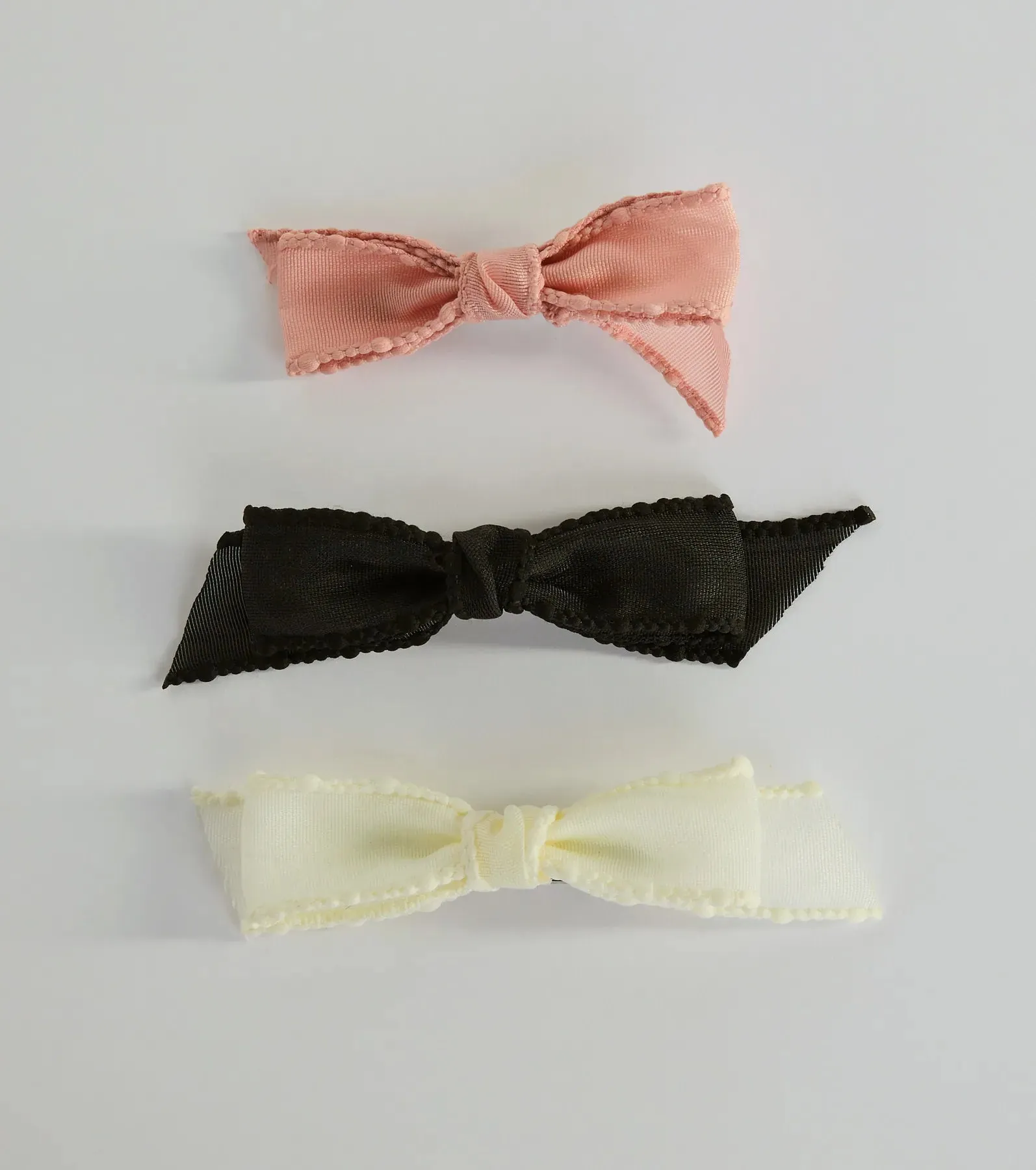 Chic And Feminine Three-Pack Hair Bow Set sold by Windsor