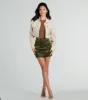 Trendy Nature Cargo Woven Crop Jacket sold by Windsor