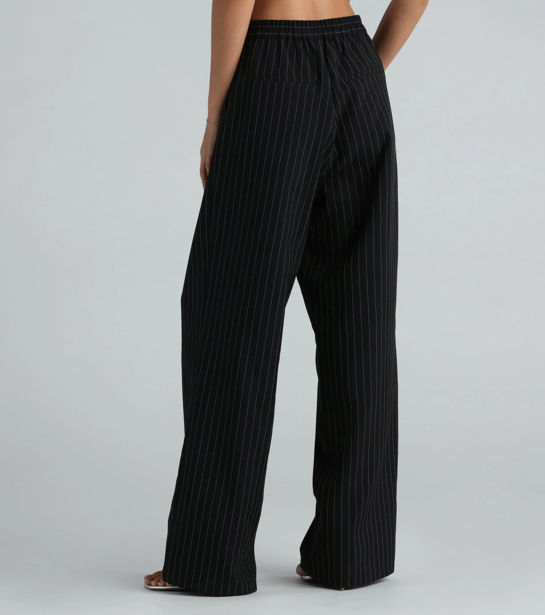 Iconic Vibes Pinstripe Trouser Pants sold by Windsor product image thumbnail 3
