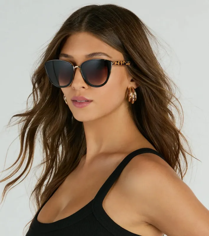 All-Day Slay Oversized Cat-Eye Sunglasses sold by Windsor