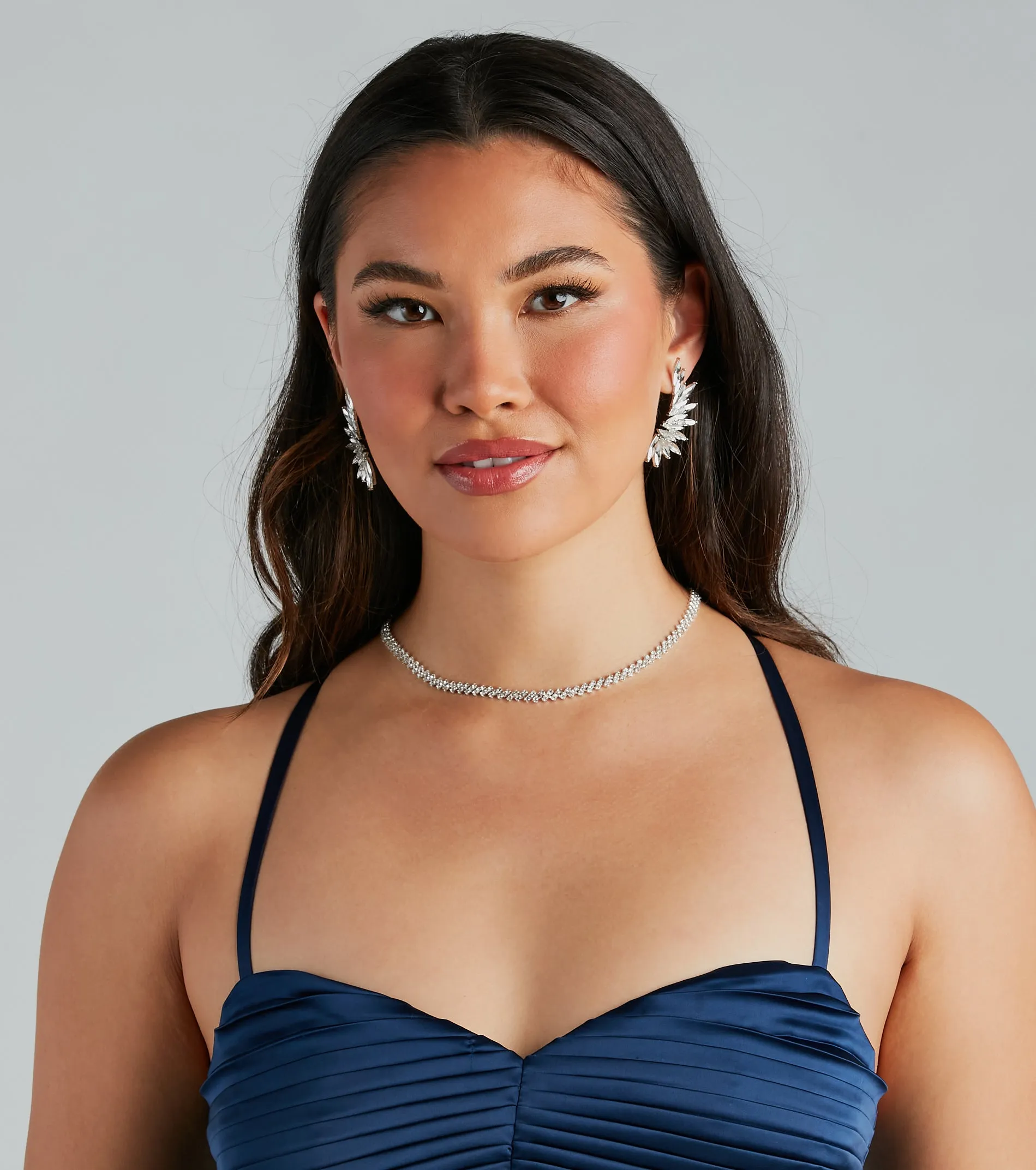 Pop Of Edge Gem Rhinestone Ear Crawlers sold by Windsor product image thumbnail 2