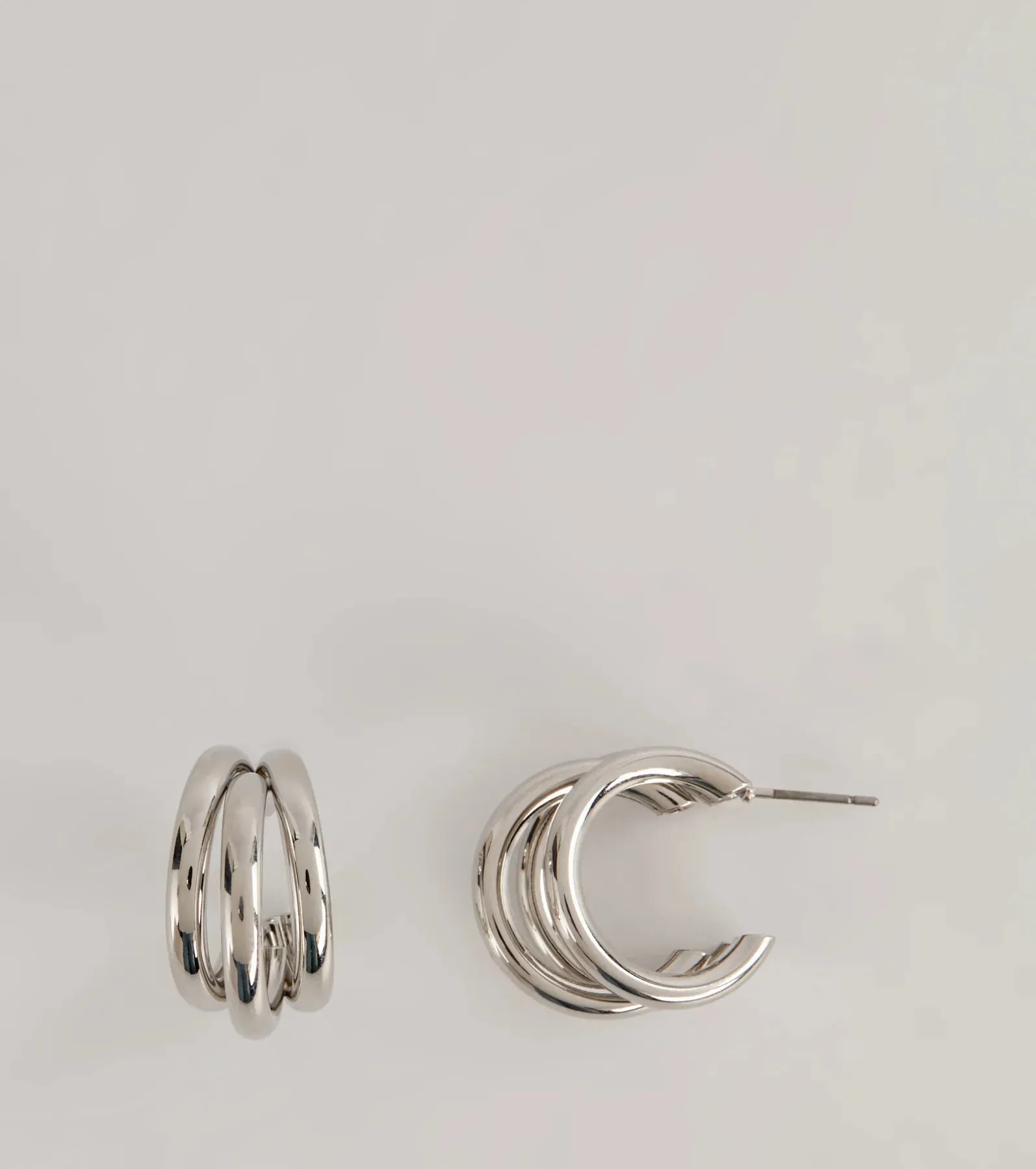 Back To Basics Triple Hoop Earrings sold by Windsor