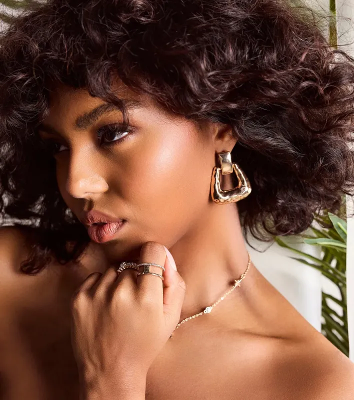 The Best Times Doorknocker Earrings sold by Windsor