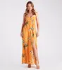 Island Love Tropical Print Maxi Dress sold by Windsor