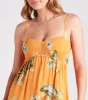 Island Love Tropical Print Maxi Dress sold by Windsor