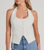 Elevated Impression Cargo Pocket Woven Vest sold by Windsor
