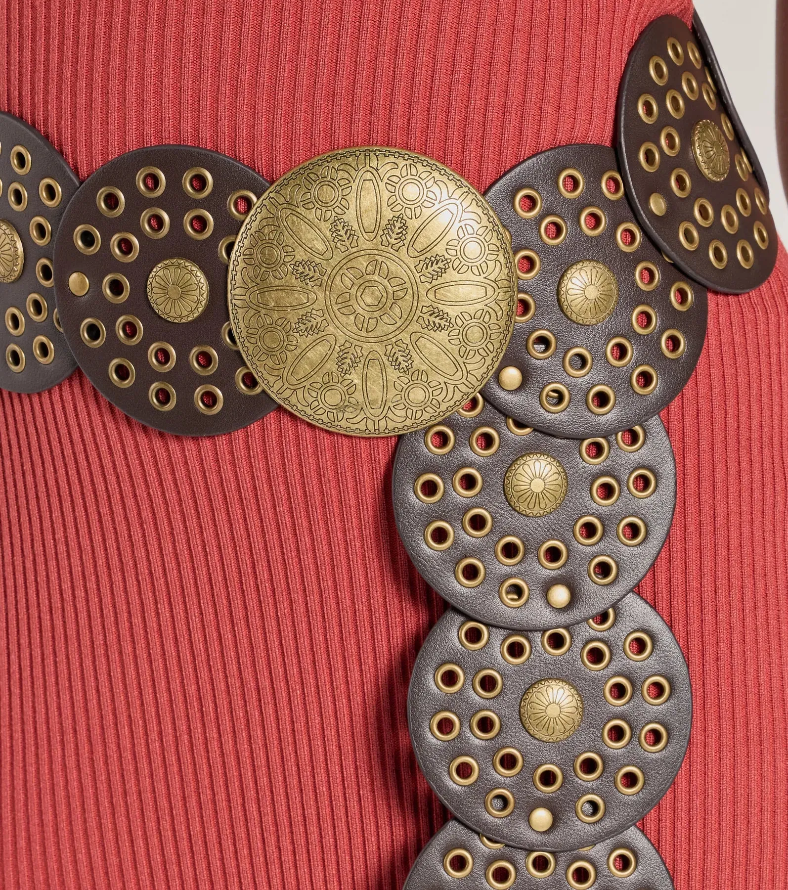 Southern Muse Chunky Medallion Concho Belt sold by Windsor product image thumbnail 2