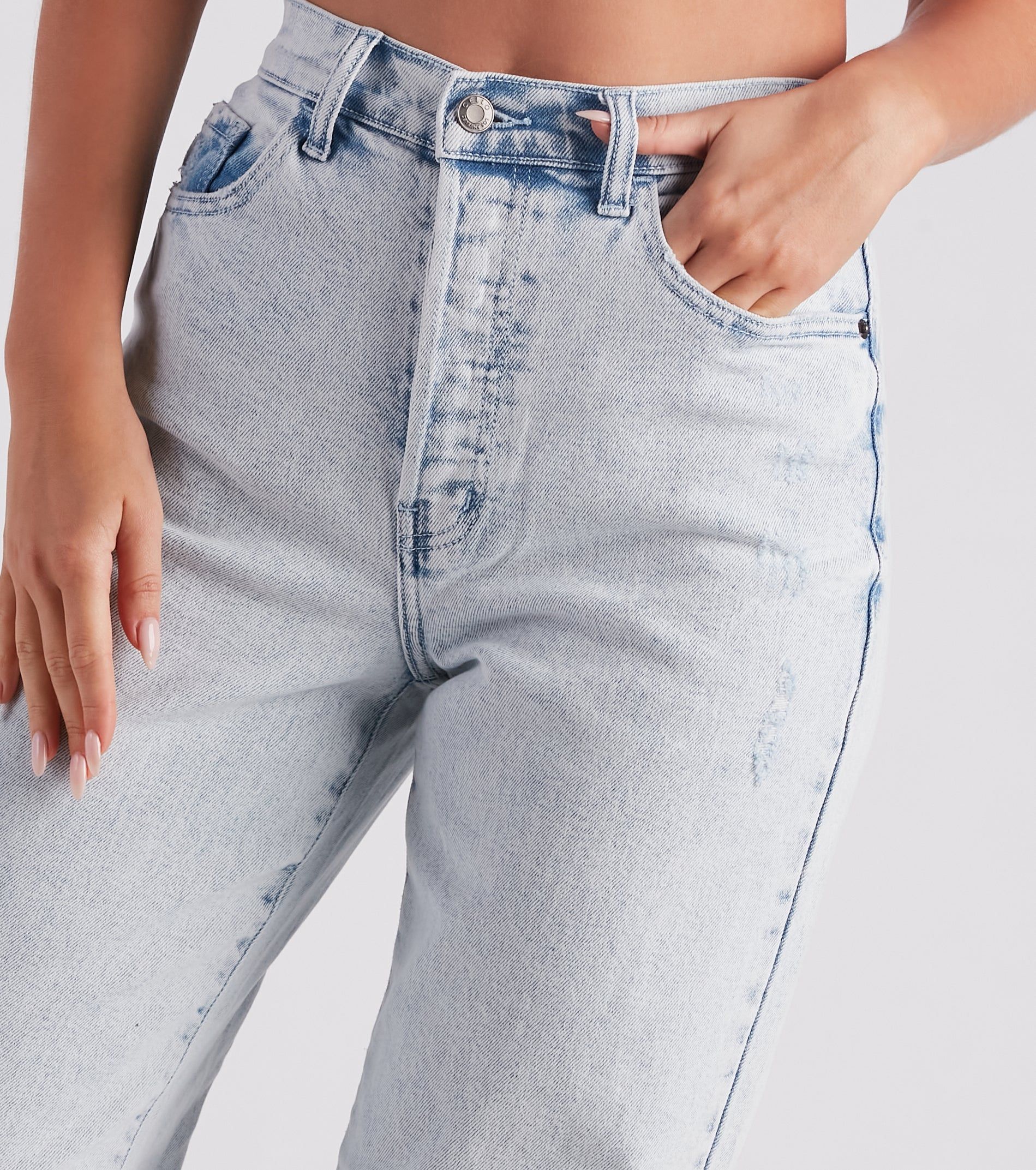 Not Your Babe High-Rise Boyfriend Jeans sold by Windsor product image thumbnail 4