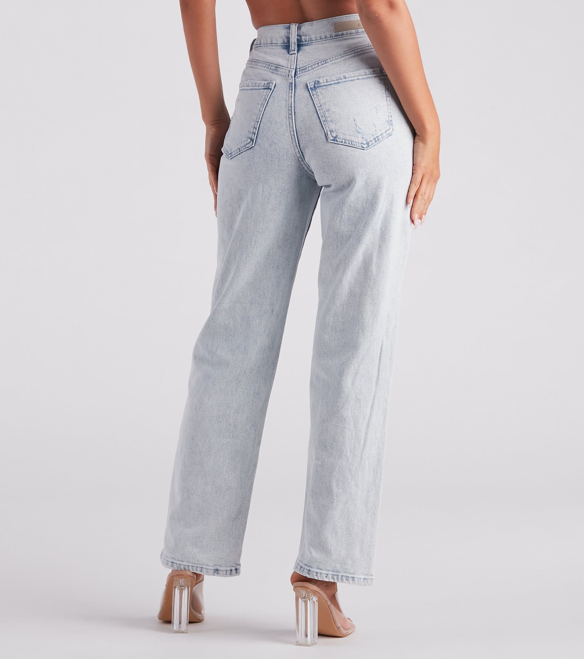 Not Your Babe High-Rise Boyfriend Jeans sold by Windsor product image thumbnail 3