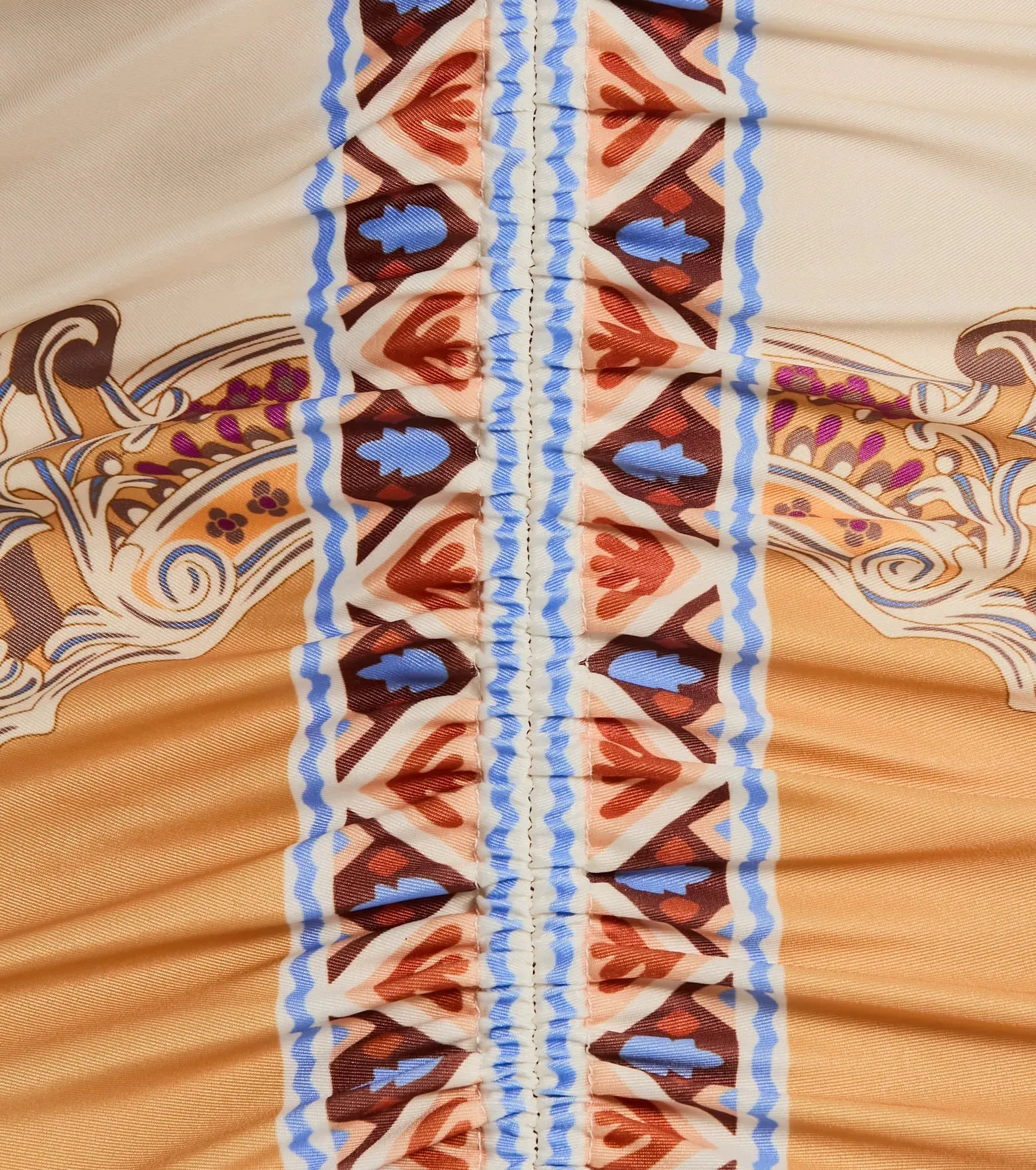 Vibrant Side Halter Bodycon Geometric Midi Dress sold by Windsor product image thumbnail 3