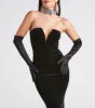 Sleek Fit Long Satin Gloves sold by Windsor
