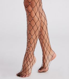 Heart Attraction Fishnet Tights sold by Windsor