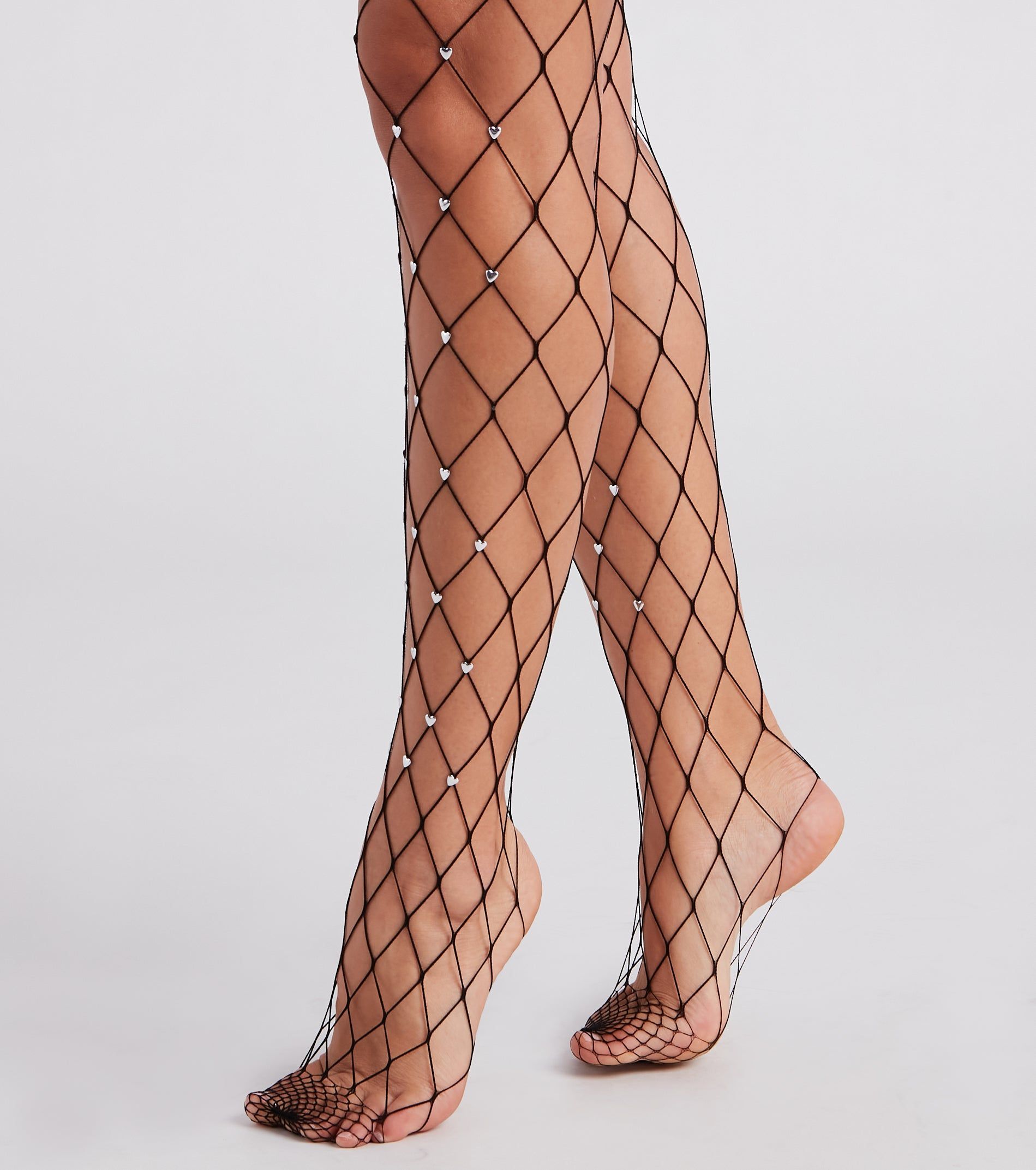 Heart Attraction Fishnet Tights sold by Windsor product image thumbnail 2