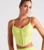 Flirtatious Style Linen Corset Top sold by Windsor