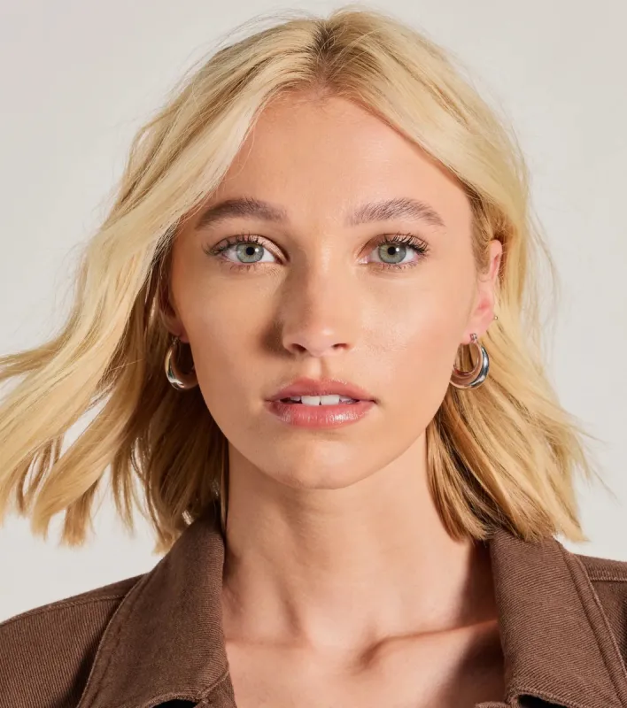 Moment Of Chic Small Hoop Earrings sold by Windsor