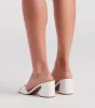 Style Refresh Low Block Heel Mules sold by Windsor