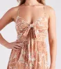 Vacay Happy Hour Tropical Print Maxi Dress sold by Windsor