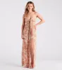 Vacay Happy Hour Tropical Print Maxi Dress sold by Windsor