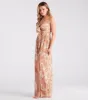 Vacay Happy Hour Tropical Print Maxi Dress sold by Windsor