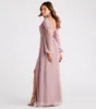 Sheer Beauty Chiffon Slit Maxi Dress sold by Windsor