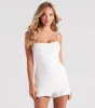 CLEARANCE - Style All-In-One Crepe Skort Romper sold by Windsor