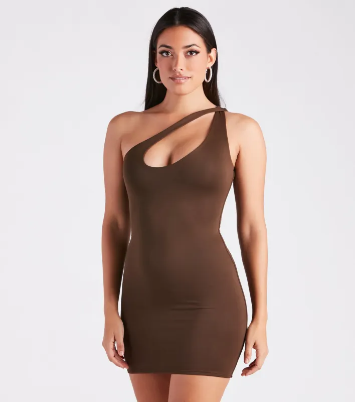 Party Energy Cutout Bodycon Mini Dress sold by Windsor