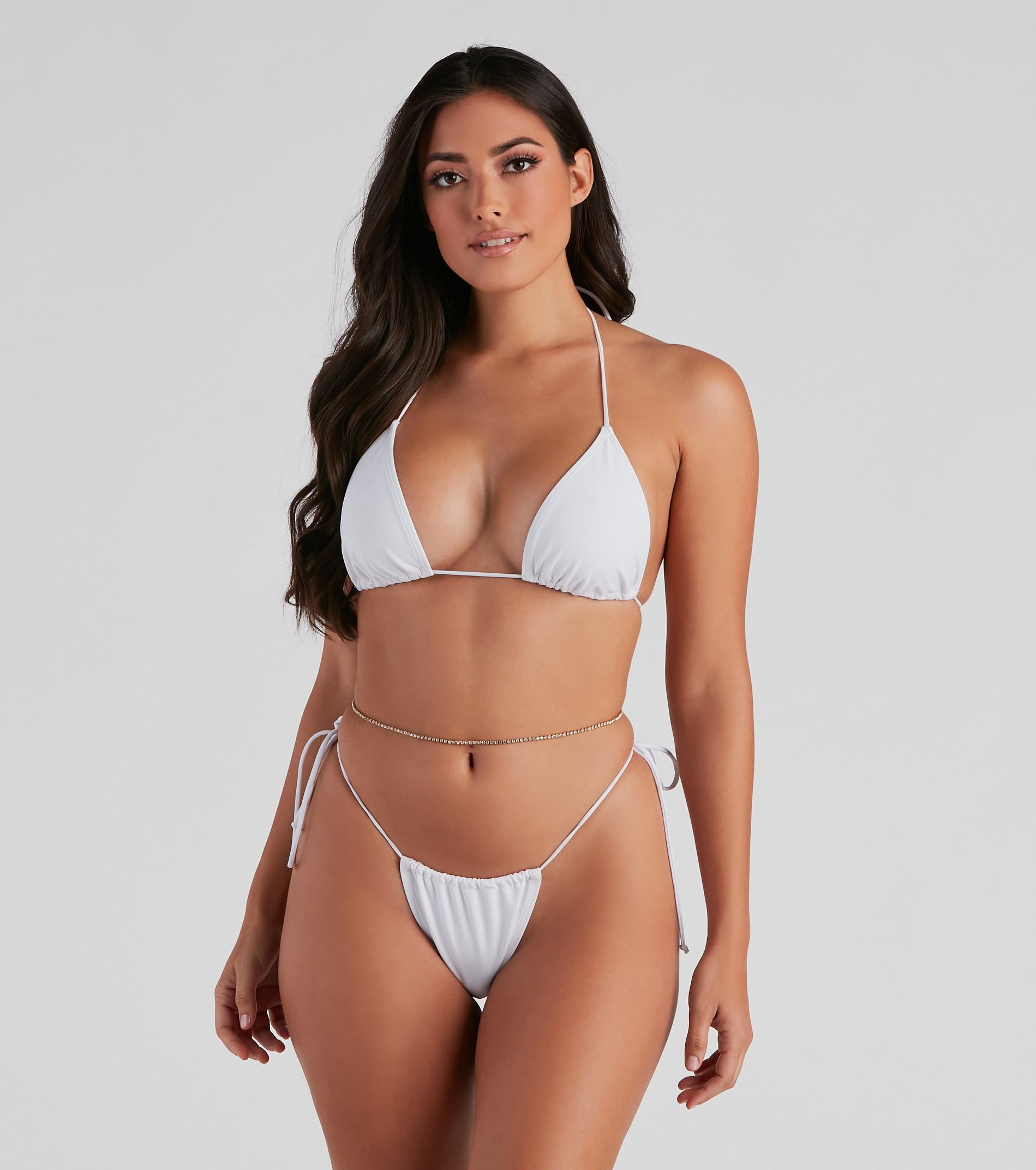 Sassy Glam Rhinestone Belly Chain sold by Windsor product image thumbnail 2