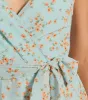 Inspiring Cutie Tie Back Floral Chiffon Romper sold by Windsor