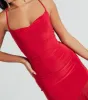 Timeless Allure Cowl Neck Mesh Ruffle Midi Dress sold by Windsor