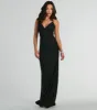 May Lace-Up Mermaid Glitter Formal Dress sold by Windsor