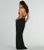 May Lace-Up Mermaid Glitter Formal Dress sold by Windsor