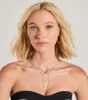 Graceful Bow Necklace sold by Windsor