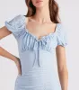 Pretty Cute Eyelet Lace Mini Dress sold by Windsor