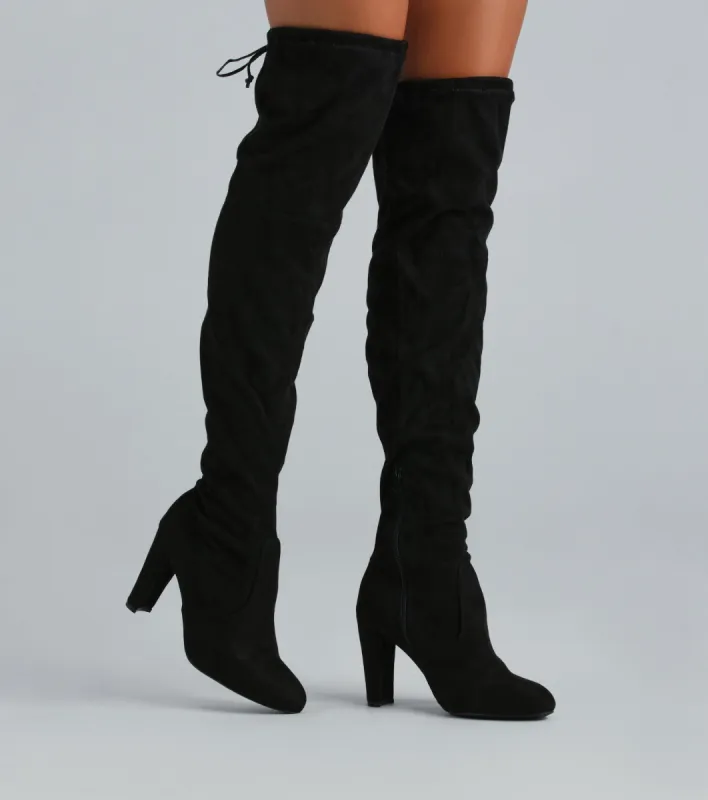 Miss Independent Over-The-Knee Boots sold by Windsor