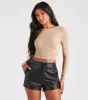 CLEARANCE - Feel The Heat Stone Crop Top sold by Windsor