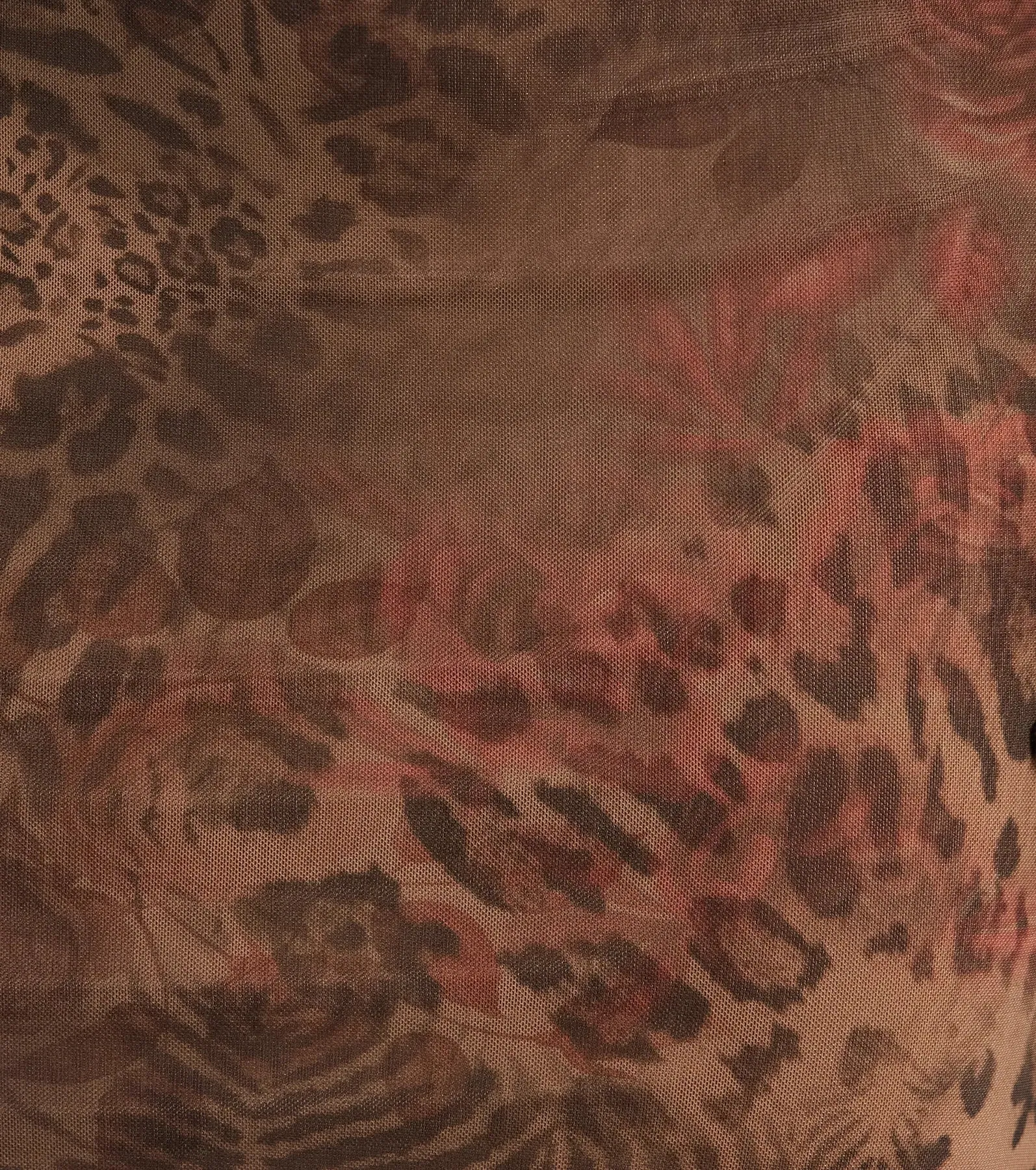 Wildy Sultry High Rise Leopard Floral Maxi Skirt sold by Windsor product image thumbnail 3