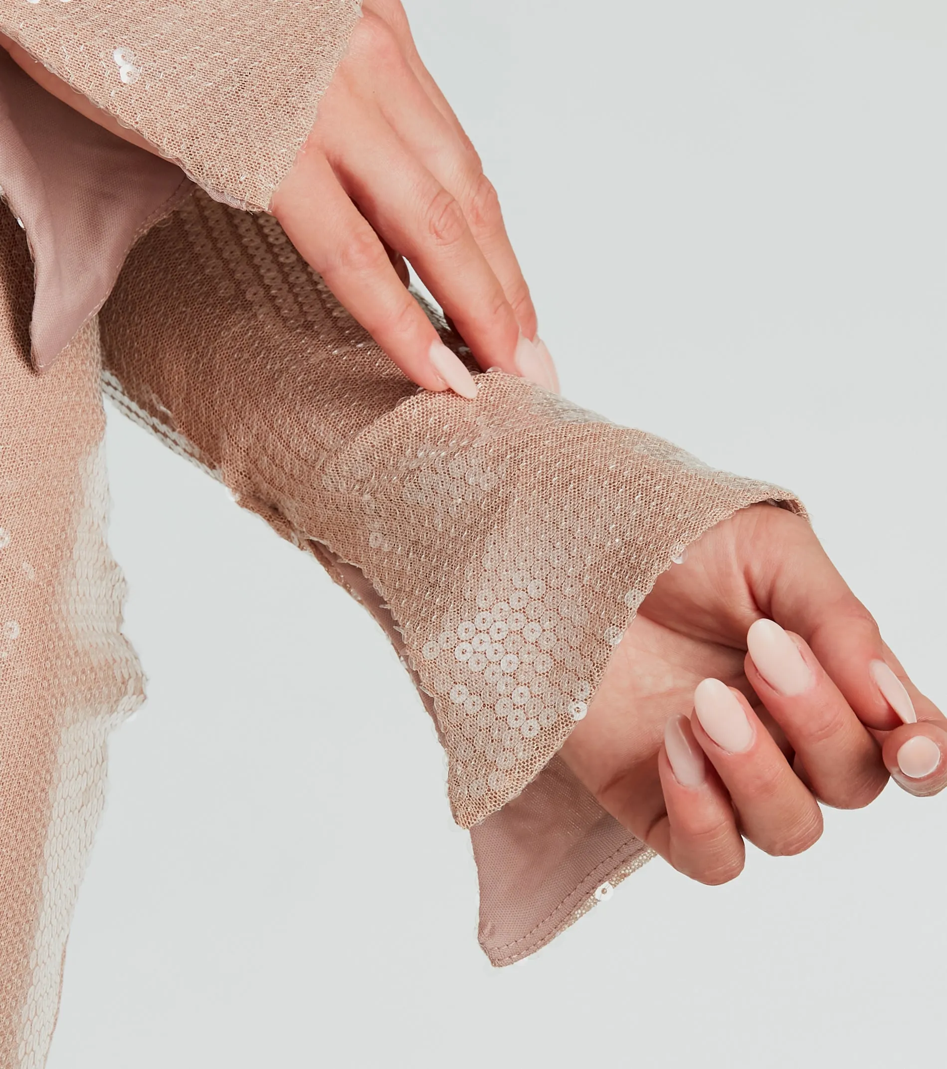 A Night Like This Sequin V-Neck Mini Dress sold by Windsor product image thumbnail 3