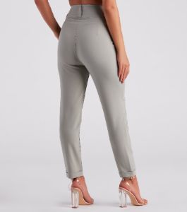Perfectly Pleated Cuffed Trouser Pants sold by Windsor