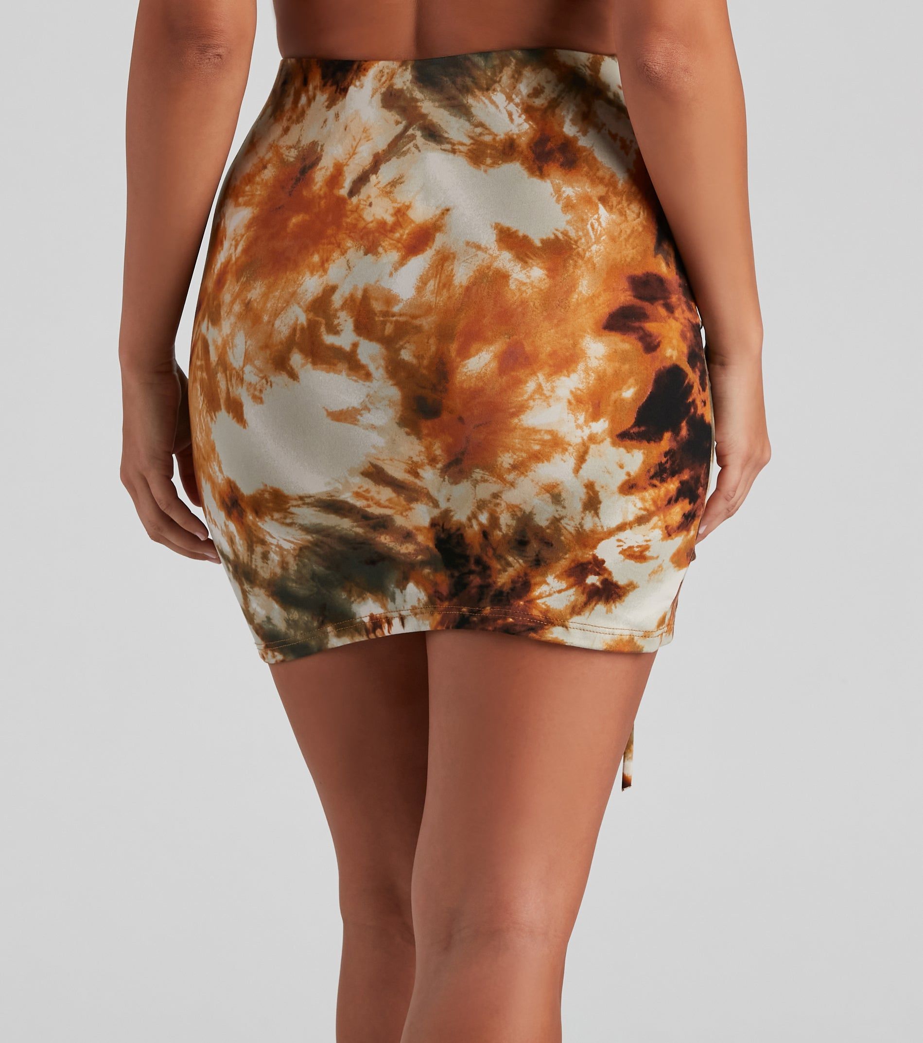 Bold Babe Tie-Dye Mini Skirt sold by Windsor product image thumbnail 4