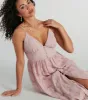 Effortless Beauty Chiffon Burnout Floral Maxi Dress sold by Windsor