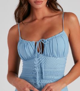 Stunning Silhouette Mesh Mini Dress sold by Windsor