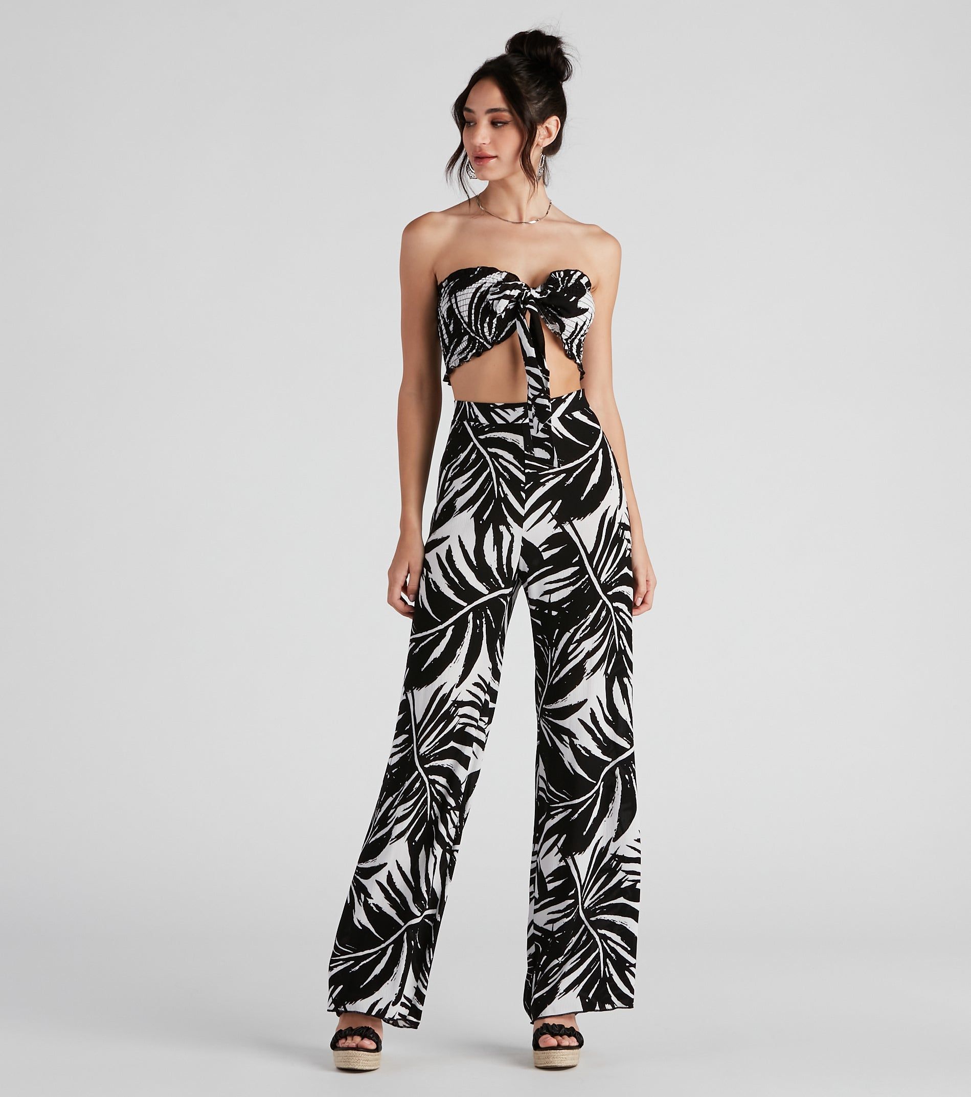 Sandy Beaches Palm Bandeau Top sold by Windsor product image thumbnail 3