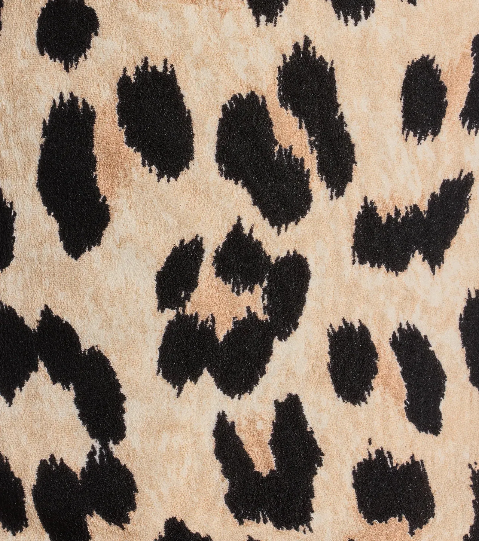 On The Wild Side Leopard Satin Cami Crop Top sold by Windsor product image thumbnail 4